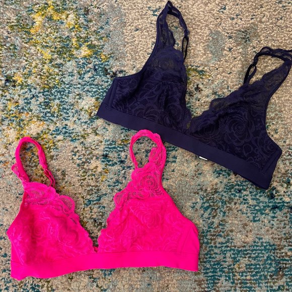 PINK Victoria's Secret Other - 2 PACK! VS PINK Unlined Bralettes
